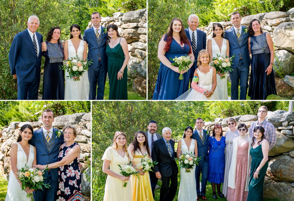 family wedding images