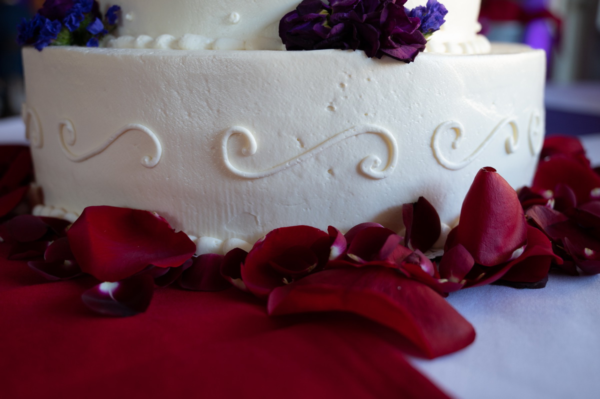 wedding cake closeup