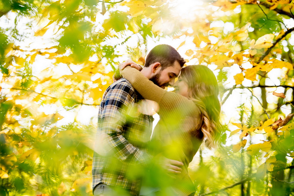 Vermont foliage engagement shoot