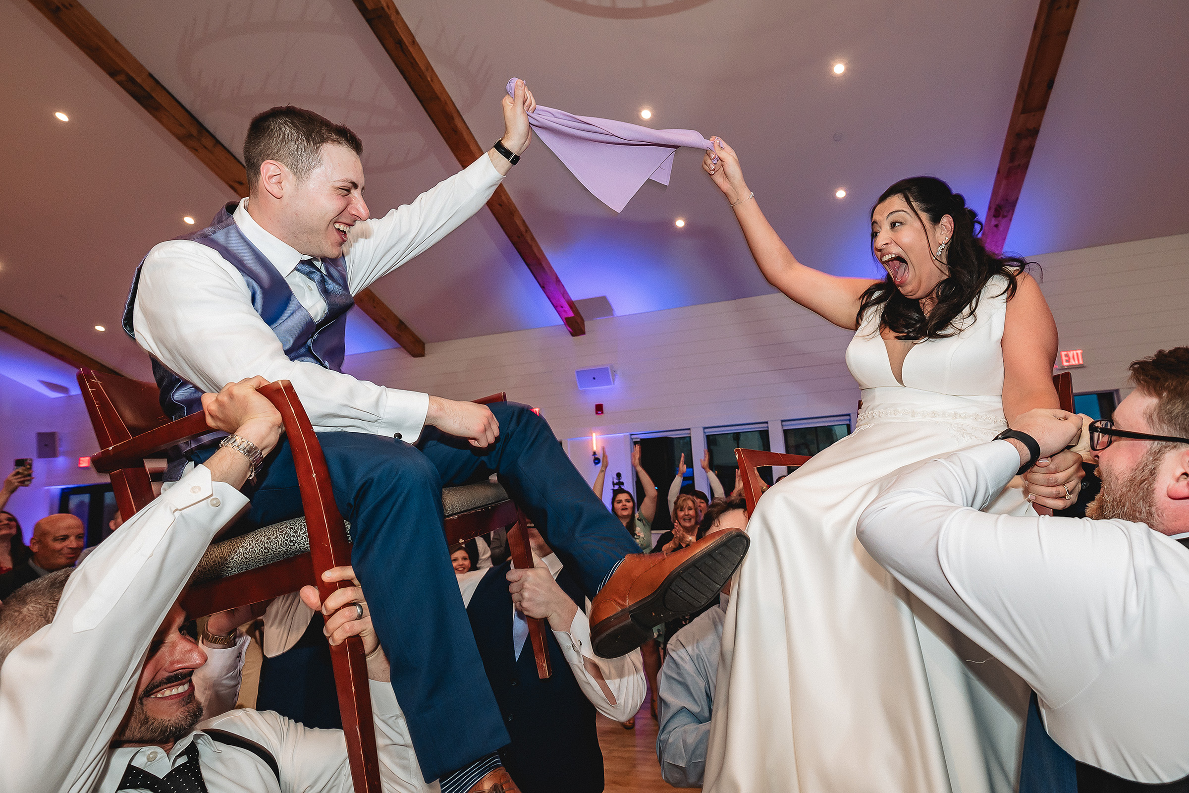 couple dancing in chairs