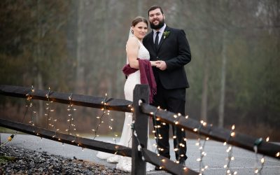 A Cozy Christmas Wedding at Lake Bomoseen Lodge | Samantha & Mathew